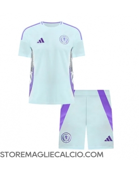 Scozia Maglia Gara Trasferta Repliche Europei 2024 Bambino